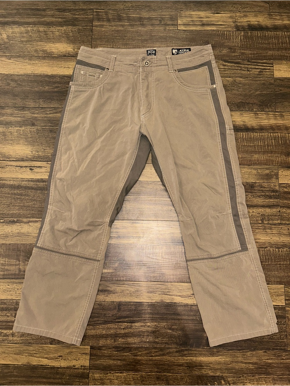 Kuhl Men's Brown Straight Jean Size 34x30